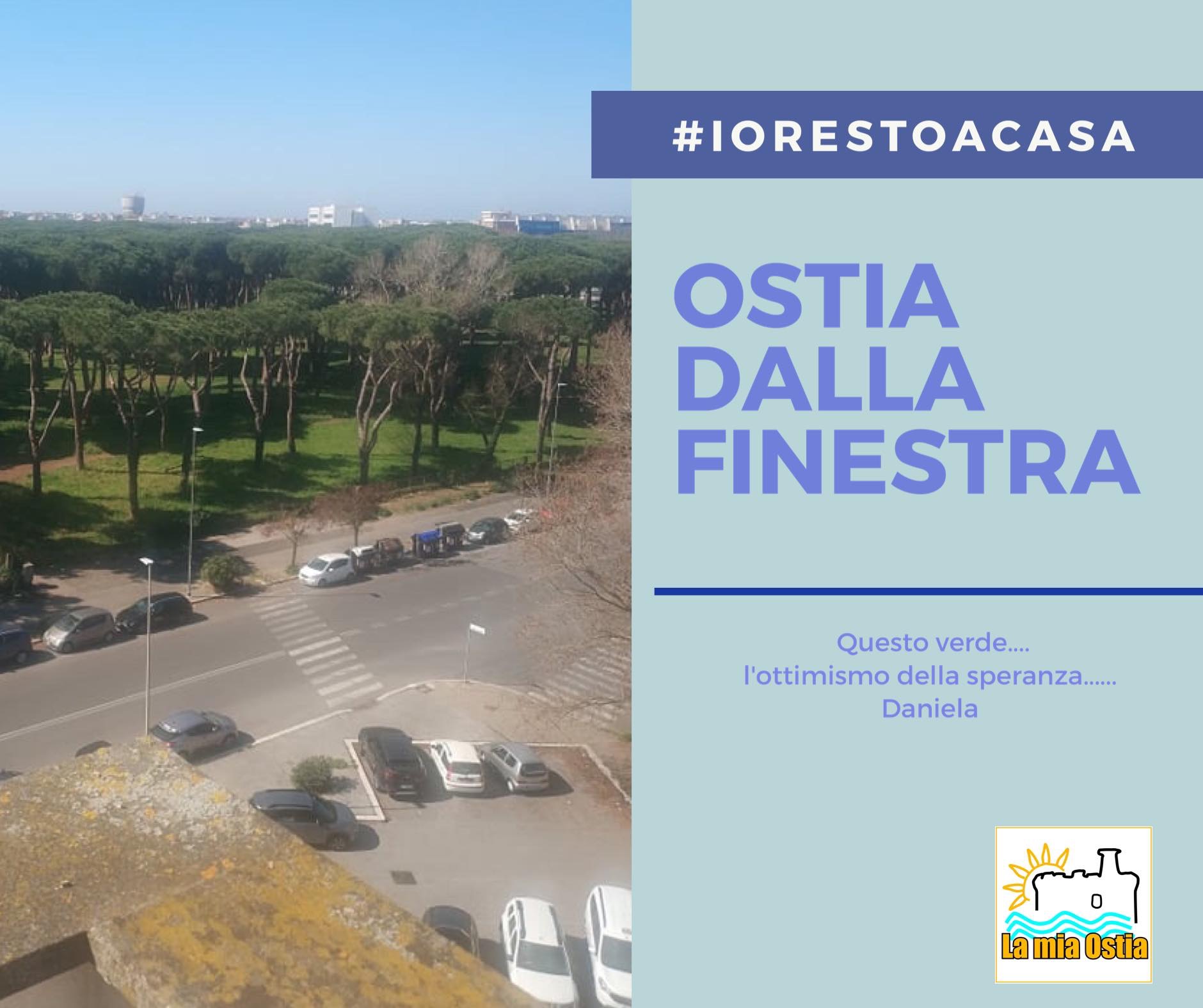 Ostia dalla finestra: mese di marzo